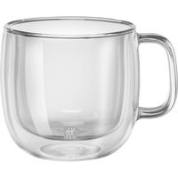 ZWILLING J.A.HENCKELS ツヴィリング ダブルウォール グラス カプチーノ カップ 450ml 2個入（直送品）