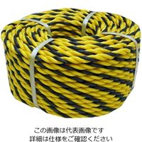 丸三産業 標識ロープ(HM)#12ー50約10ミリX50M 4930502301984 1セット(2個)（直送品）