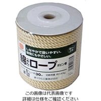 松浦工業 綿ロープ(M)5ミリX30M 巻 4984834187365 1セット(2個)（直送品）