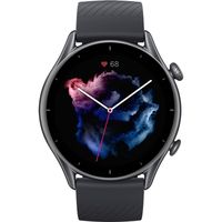 アマズフィット(Amazfit) スマートウォッチ 腕時計 GTR3 サンダーブラック ウェアラブル SP170041C150（直送品）