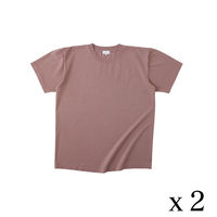 TRUSS フードテキスタイルTシャツ　サイズM　6.2oz　ブルーベリー　1セット（2着入）（直送品）