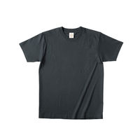 TRUSS オーガニックコットンTシャツ　サイズL　5.3oz　スミクロ　1着（直送品）