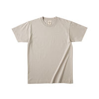 TRUSS オーガニックコットンTシャツ　サイズL　5.3oz　ミルキーグレー　1着（直送品）