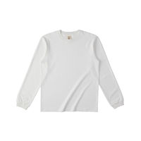 TRUSS オーガニックコットンロングスリーブTシャツ　サイズXL　5.3oz　ナチュラル　1着（直送品）