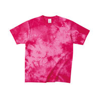TRUSS タイダイTシャツ　サイズL　6.2oz　Mピンク　1着（直送品）