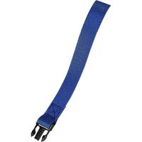 コヅチ ポリプロピレンワンタッチバックルベルト38 紺 PBO-40N 1個（直送品）