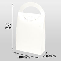 ヤマニパッケージ ハンディースリムBOX 3L 白 200枚(10×20) 16-328（直送品）