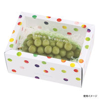 L-2323 みどりのめぐ実 2P ホワイト 100枚(10×10) 651589 1ケース(100枚入(10枚×10袋))（直送品）