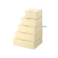 ヤマニパッケージ EE-152 宅送用ギフト箱 10cm 60枚(30×2) 1ケース(60枚入(30枚×2袋))（直送品）