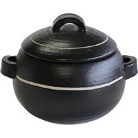 マルヨシ陶器 炊飯土鍋 萬古焼 ごはん鍋 3合炊 ガス火対応 日本製