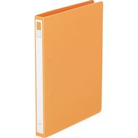 リヒトラブ リングファイルＢ５　橙 F-862-3 10冊（直送品）