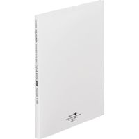 リヒトラブ クリヤーブック　Ａ４Ｓ　白 N-5061-0 10冊（直送品）