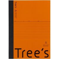日本ノート Trees B5 A罫30枚 オレンジ 10冊 UTR3AOR(10) 3セット（直送品）