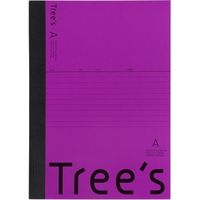 日本ノート Trees B5 A罫30枚 パープル 10冊 UTR3APU(10) 3セット（直送品）