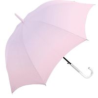 クラックス グラスファイバー 長傘 58cm ミルキートーンアンブレラ ピンク×パープル 431559 3本（直送品）