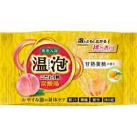 アース製薬 温泡こだわり桃炭酸湯甘熟黄桃1錠 4901080558541 1セット(45G×20点セット)（直送品）