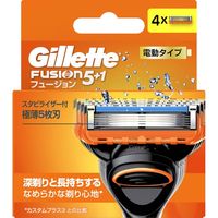 P＆G フュージョンパワー替刃 4987176032447 4個入×5点セット（直送品）