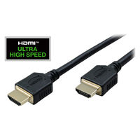HDMIケーブル ウルトラハイスピード認証 8K/4K/2K対応 1m/2m/3m 山善（YAMAZEN）