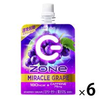 サントリー ZONe ENERGYGEAR MIRACLE GRAPE Ver.1.0.0 180g パウチ 1箱（6袋入）