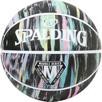 SPALDING（スポルディング） バスケットボール マーブル ブラックパステル 5号球 84418Z 2球（直送品）