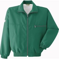Asahicho（旭蝶繊維） E001 カラーブルゾン（メッシュ付き） グリーン S 1枚（直送品）