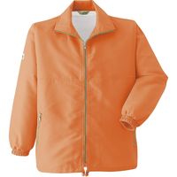 Asahicho（旭蝶繊維） E004 カラーコート（メッシュ付き） 蛍光オレンジ M 1枚（直送品）