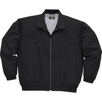 Asahicho（旭蝶繊維） E006 カラーブルゾン ブラック S 1枚（直送品）