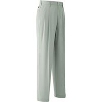 Asahicho（旭蝶繊維） E024 パンツ（ツータック） オリーブ 105サイズ 1枚（直送品）