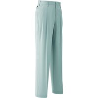 Asahicho（旭蝶繊維） E024 パンツ（ツータック） モスグリーン 120サイズ 1枚（直送品）