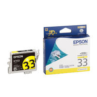 エプソン（EPSON） 純正インク ICY33 イエロー IC33シリーズ 1個（わけあり品）