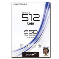 磁気研究所 2.5インチ SATA3内蔵型 SSD 512GB HDSSD512GJP3 1個