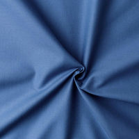 NBK エイティスクエア 無地 生地 綿100% シャーティング ブルー ブルー系 巾約110cm×5m切売カット KD4630-119-5（直送品）
