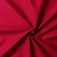 NBK エイティスクエア 無地 生地 綿100% シャーティング レッド レッド系 巾約110cm×5m切売カット KD4630-131-5（直送品）