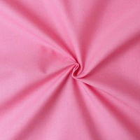 NBK エイティスクエア 無地 生地 綿100% シャーティング サンゴイロ ピンク系 巾約110cm×5m切売カット KD4630-252（直送品）