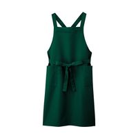 ボストン商会 ムネアテエプロン ミドリ F 27327 1枚 64-9070-60（直送品）