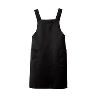 ボストン商会 ムネアテエプロン クロ F 27326 1枚 64-9070-57（直送品）