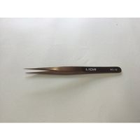 野中理化器製作所 精密カラーピンセット 00型 135mm SC-12 1本 64-8945-44（直送品）