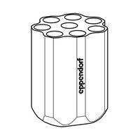 エッペンドルフ・ハイマック・テクノロジーズ アダプター 15mLコニカルチューブ Sー4ー72用 5804 783.000 1セット（直送品）