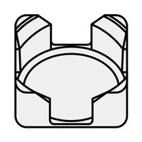 エッペンドルフ・ハイマック・テクノロジーズ アダプター 400mL Aー4ー81， Sー4x500用 5810 728.002 1セット（直送品）