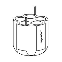 アダプター スカート付 50mL コニカルチューブ Sー4ー104， Sー4x750用 5825 732.006 1セット（直送品）