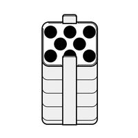 エッペンドルフ・ハイマック・テクノロジーズ アダプター 7ー 18mL Aー4ー62用 5810 756.006 1セット（直送品）