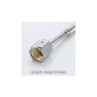 コスモ・テック VCR めす3/8 フレキシブルチューブ L=750 FVCR3/8FXT750 1個 63-1937-43（直送品）