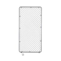 アズワン フェンスフレーム HSIL フェンスあり W90×H180 63-3367-96 1枚（直送品）