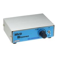 中澤製作所 マルチカラースターラー 中 水色（Azure） NK-SB06300 Az 1個 63-4052-35（直送品）