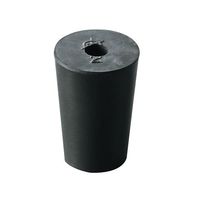 アズワン 穴付きバイトン栓 6号 Φ8 63-4118-35 1個（直送品）