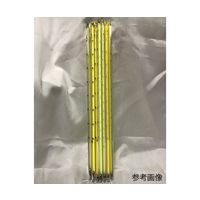 日本計量器工業 水銀棒状温度計 黄管ー30～100 JC-2053Y 1本 63-5733-55（直送品）