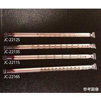 日本計量器工業 フッ素樹脂被膜温度計 JC-2216S 1本 63-5733-59（直送品）