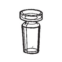 桐山製作所 濃縮管用栓 S48-1-3 1個 63-6523-51（直送品）