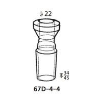 桐山製作所 各種ボトムレデューサー TS34/45 67D-4-4 1個 63-6523-96（直送品）