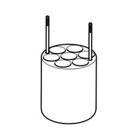 アダプター 1×16mL Oak Ridge tubes FAー6x250用 5920 770.004 1セット（直送品）